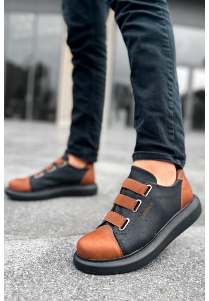 OGR253 CST Mirror Non Man Sneakers SIYAH/TABA