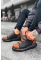 OGR253 CST Mirror Non Man Sneakers SIYAH/TABA