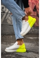 OGR254 CBT Pittura Erkek Ayakkabı 502 NEON SARI TOPUK SPLUSH