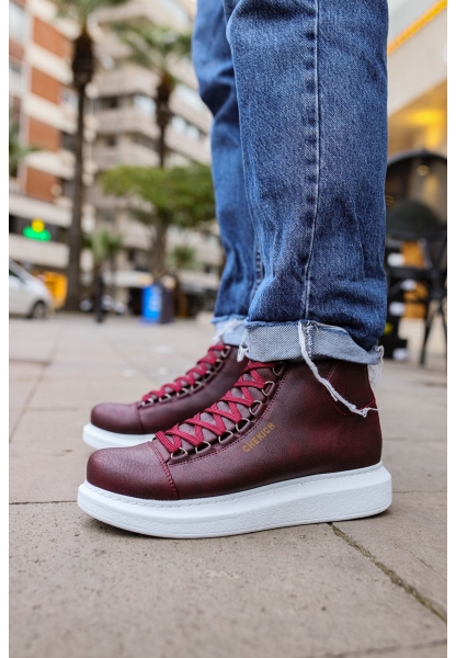 OGR258 CBT Roma Erkek Bot BORDO