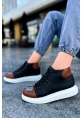 OGR267 GBT Roma Mirror Erkek Bot SIYAH/TABA