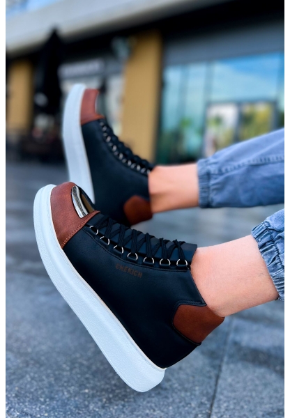 OGR267 GBT Roma Mirror Erkek Bot SIYAH/TABA