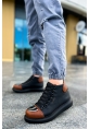 OGR267 GST Roma Mirror Erkek Bot SIYAH/TABA