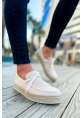 OGR311 Espadril Erkek Ayakkabı BEJ