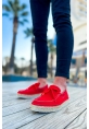 OGR311 Espadril Erkek Ayakkabı KIRMIZI