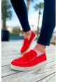 OGR311 Espadril Erkek Ayakkabı KIRMIZI
